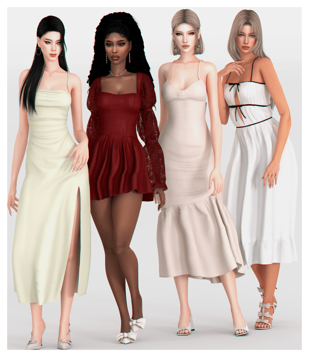 Коллекция платьев Enchanted Dresses Set